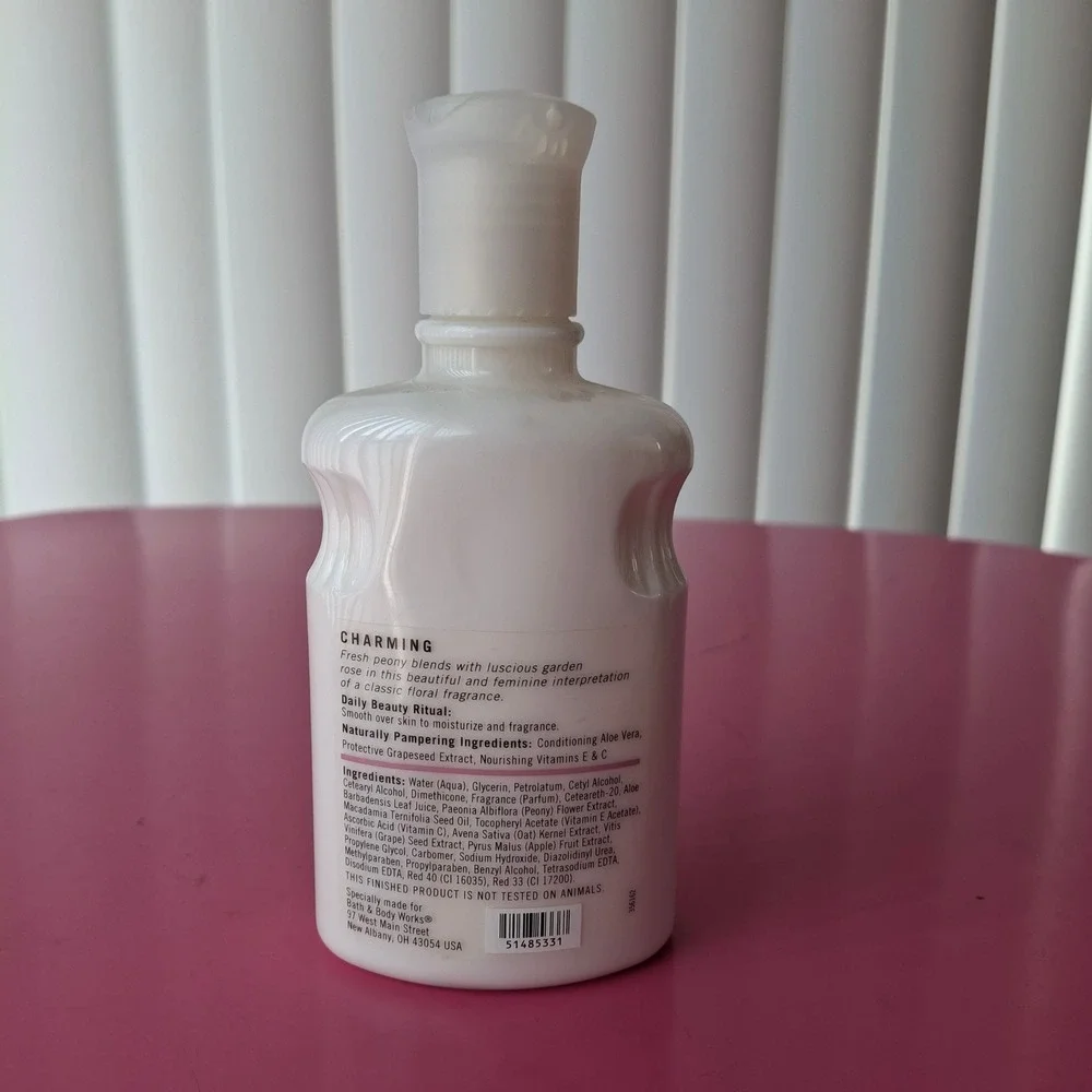 Bath & Body Works PEONY Body Lotion 8 fl oz Discontinued